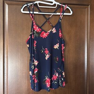 Back detail knit top